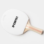 Ping Pong Paddle Tafeltennisbatje (Zijkant)