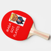 Ping Pong Paddle Tafeltennisbatje (Zijkant)