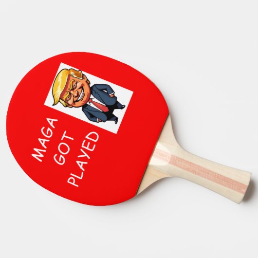 Ping Pong Paddle Tafeltennisbatje (Zijkant)
