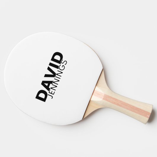 Ping Pong Paddle Tafeltennisbatje (Zijkant)