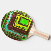 Ping Pong Paddle Tafeltennisbatje (Zijkant)