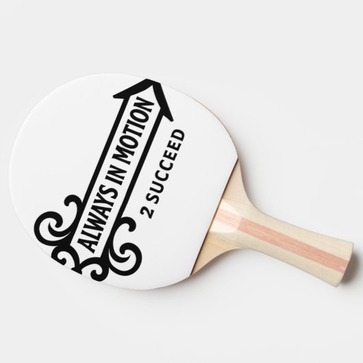 Ping Pong Paddle Tafeltennisbatje (Zijkant)