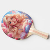 Ping Pong Paddle Tafeltennisbatje (Zijkant)