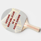 Ping Pong Paddle Tafeltennisbatje (Zijkant)