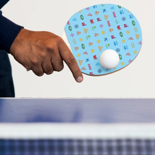 Ping Pong Paddle Tafeltennisbatje (Insitu)