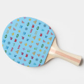 Ping Pong Paddle Tafeltennisbatje (Zijkant)