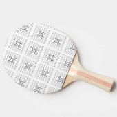 Ping Pong Paddle Tafeltennisbatje (Zijkant)