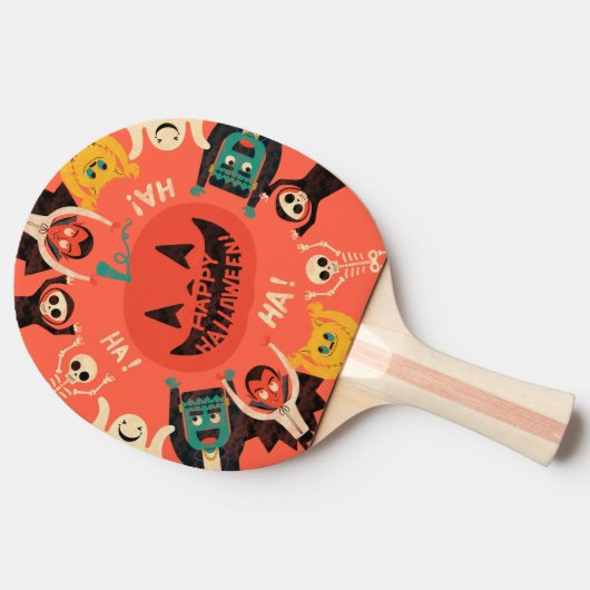 Ping Pong Paddle Tafeltennisbatje (Zijkant)