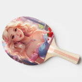 Ping Pong Paddle Tafeltennisbatje (Zijkant)