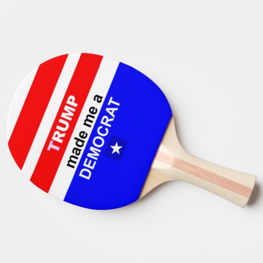 Ping Pong Paddle Tafeltennisbatje (Zijkant)