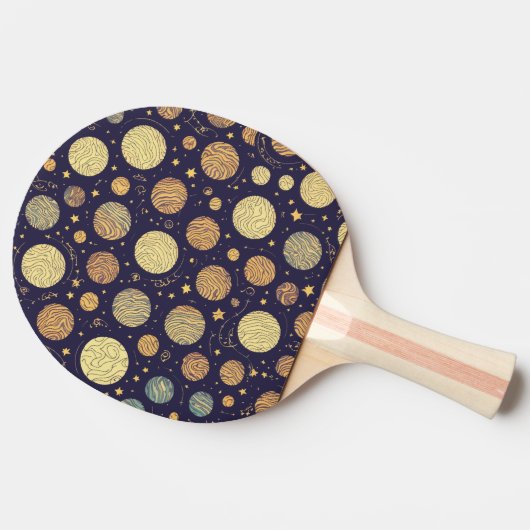 Ping Pong Paddle Tafeltennisbatje (Zijkant)