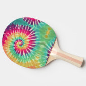 Ping-Pong Paddle - Tie Dye - HAMbyWG Tafeltennisbatje (Zijkant)