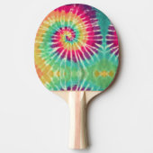 Ping-Pong Paddle - Tie Dye - HAMbyWG Tafeltennisbatje (Voorkant)