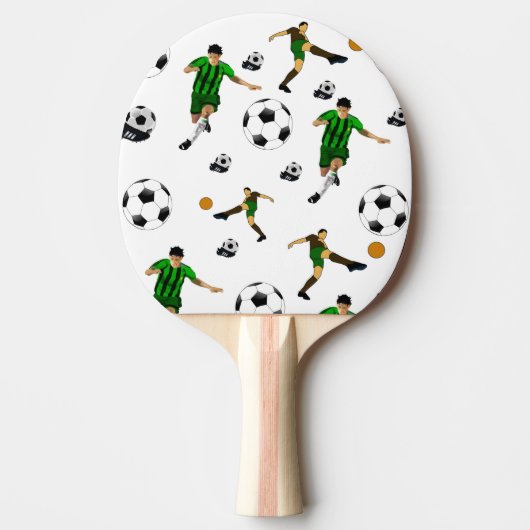 Ping Pong Paddle Voetbal Sport Tafeltennisbatje (Voorkant)