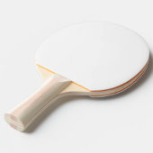 Ping Pong Paddle, Volledige Druk terug Tafeltennisbatje (Voorkant Gekanteld)
