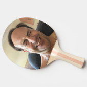 Ping Pong Paddle voor lacht. Tafeltennisbatje (Zijkant)