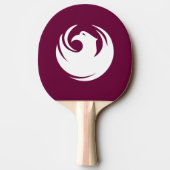 Ping pong paddle with Flag of Phoenix City Tafeltennisbatje (Achterkant)