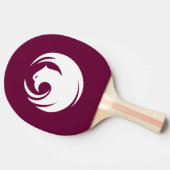 Ping pong paddle with Flag of Phoenix City Tafeltennisbatje (Zijkant)