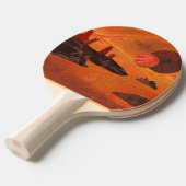 Ping Pong Paddle "Zee of Fire" Tafeltennisbatje (Voorkant Gekanteld)