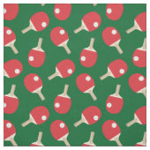 Ping Pong Paddles Ballen Spelletjes Stof (Swatch)