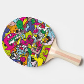Ping Pong Part-Take Tafeltennisbatje (Zijkant)