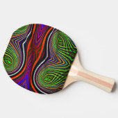 Ping Pong Patel Tafeltennisbatje (Zijkant)