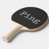 PING PONG ping pong Tafeltennisbatje (Voorkant Gekanteld)