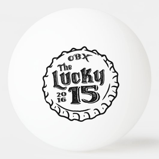 Ping Pong Pingpongbal (Achterkant)