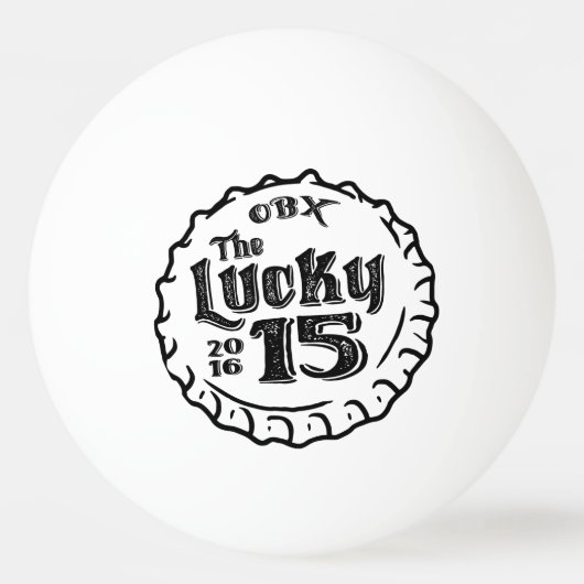 Ping Pong Pingpongbal (Voorkant)