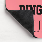 Ping Pong Queen Name gepersonaliseerd Muismat (Hoek)