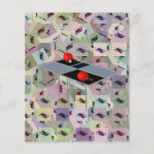 Ping Pong, reclamebrochure Flyer (Achterkant)