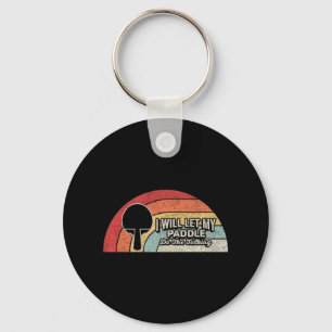 Ping Pong Retro Fun Table Tennis Sleutelhanger