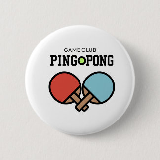 Ping Pong  Ronde Button 5,7 Cm