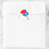 Ping Pong Ronde Sticker (Tas)