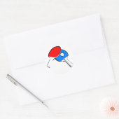 Ping Pong Ronde Sticker (Envelop)