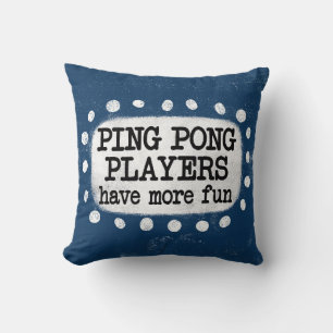Ping Pong spelers hebben meer plezier in het Sierk Kussen