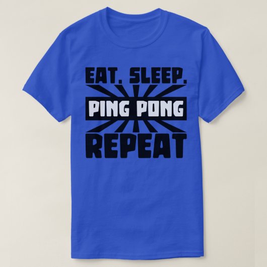 Ping Pong T-shirt (Design voorkant)