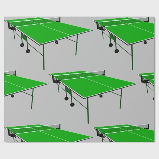 Ping Pong-tabel Cadeaupapier (Vlak)