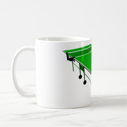 Ping Pong-tabel Koffiemok (Links)
