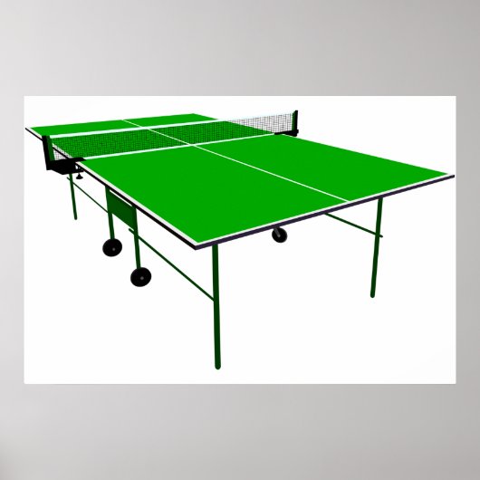 Ping Pong-tabel Poster (Voorkant)