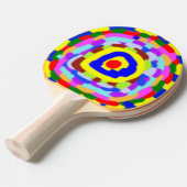 Ping Pong/Table Tennis Bat - Novelty Design Tafeltennisbatje (Voorkant Gekanteld)