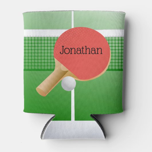 Ping Pong Table Tennis Design Cooler (Voorkant)