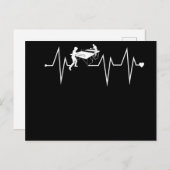 Ping Pong Table Tennis hartslag Hartpulssnelheid Uitnodiging Briefkaart (Voorkant / Achterkant)