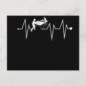 Ping Pong Table Tennis hartslag Hartpulssnelheid Uitnodiging Briefkaart (Voorkant)