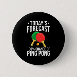 Ping Pong Table Tennis Player Balls Paddle Game Ronde Button 5,7 Cm