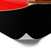 Ping Pong Table Tennis Poster (Hoek)