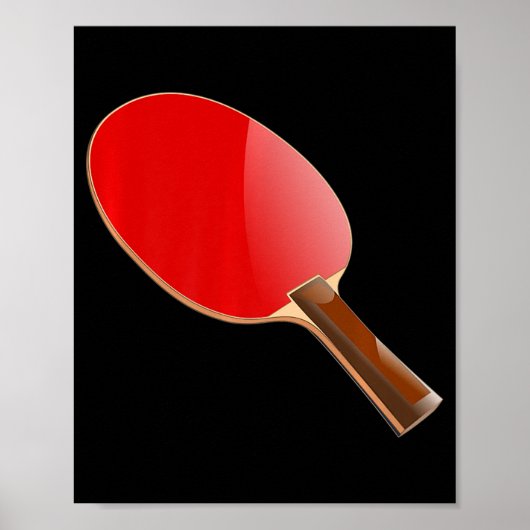 Ping Pong Table Tennis Poster (Voorkant)
