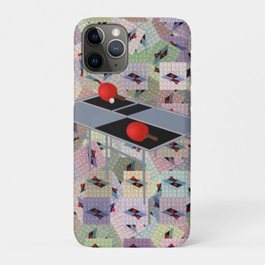 Ping Pong Tables Case-Mate iPhone Case (Achterkant)