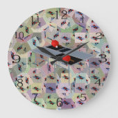Ping Pong Tables, Large Wall Clock Grote Klok (Voorkant)