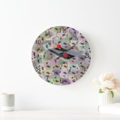 Ping Pong Tables, Large Wall Clock Grote Klok (Huis)